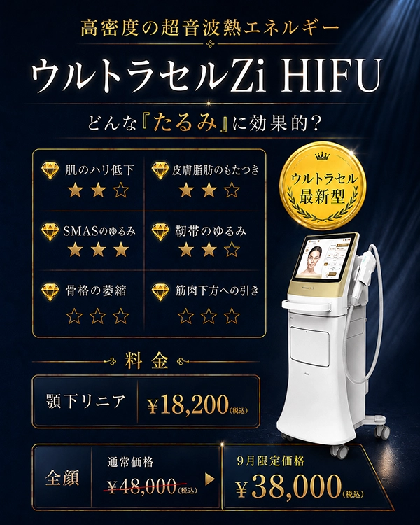 ウルトラセルZi HIFU