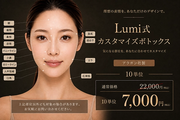 Lumi式カスタムボトックス